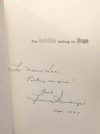 The Invisible Telling Its Shape: Poems (2/2)