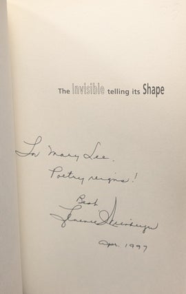 The Invisible Telling Its Shape: Poems (2/2)
