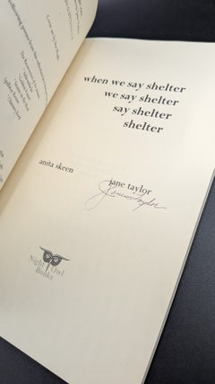 When We Say Shelter (2/2)