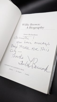 Willie Brown: A Biography (2/3)