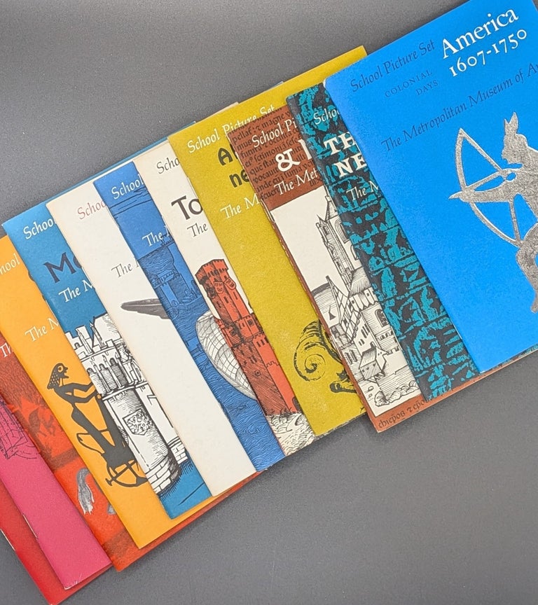 Item #008980 12 Volumes - School Picture Set Booklets from The Metropolitan Museum of Art. The Metropolitan Museum of Art.