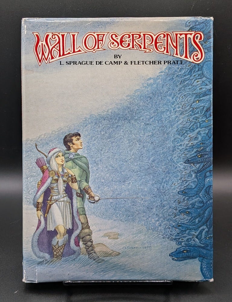 Item #009234 Wall of Serpents. L Sprague de Camp, Fletcher Pratt.