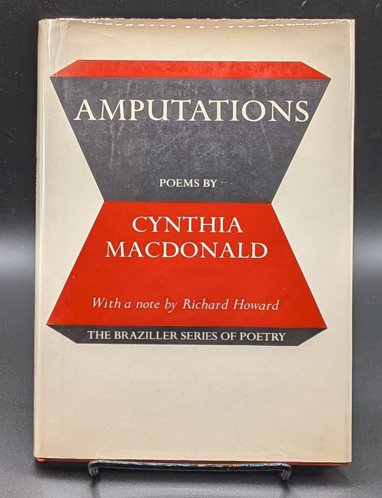 Item #009373 Amputations. Cynthia Macdonald.