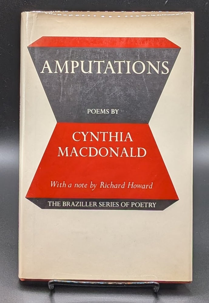 Item #009373 Amputations. Cynthia Macdonald.