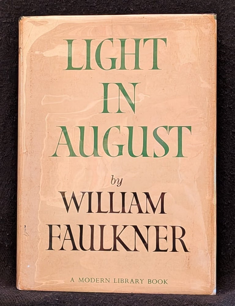 Item #1322 Light in August. William Faulkner.