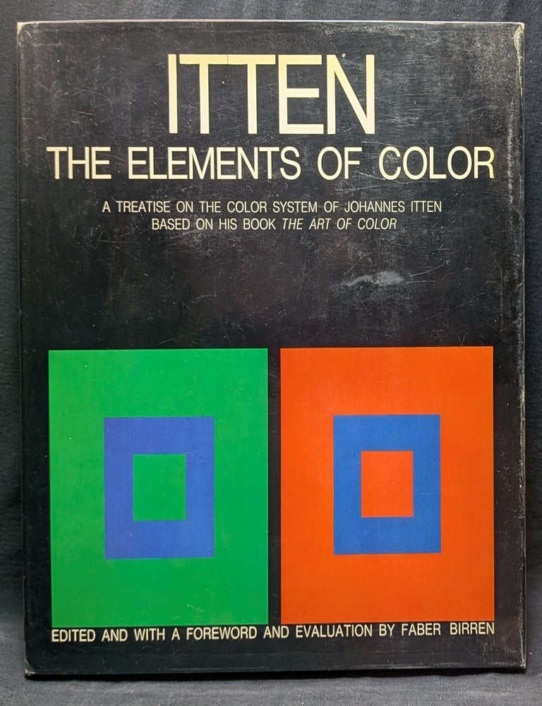 Item #1772 The Elements of Color. Johannes Itten.