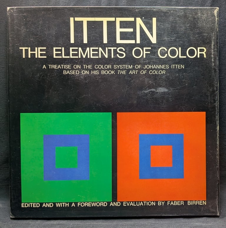 Item #1772 The Elements of Color. Johannes Itten.