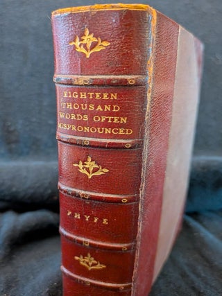 Eighteen Thousand Words Often Mispronounced (1/3)