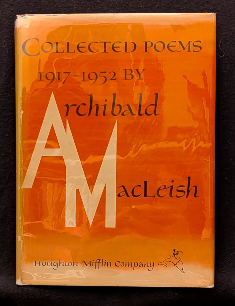 Item #4228 Collected Poems 1917-1952. Archibald MacLeish.