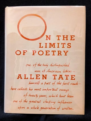 On the Limits of Poetry. Allen Tate.