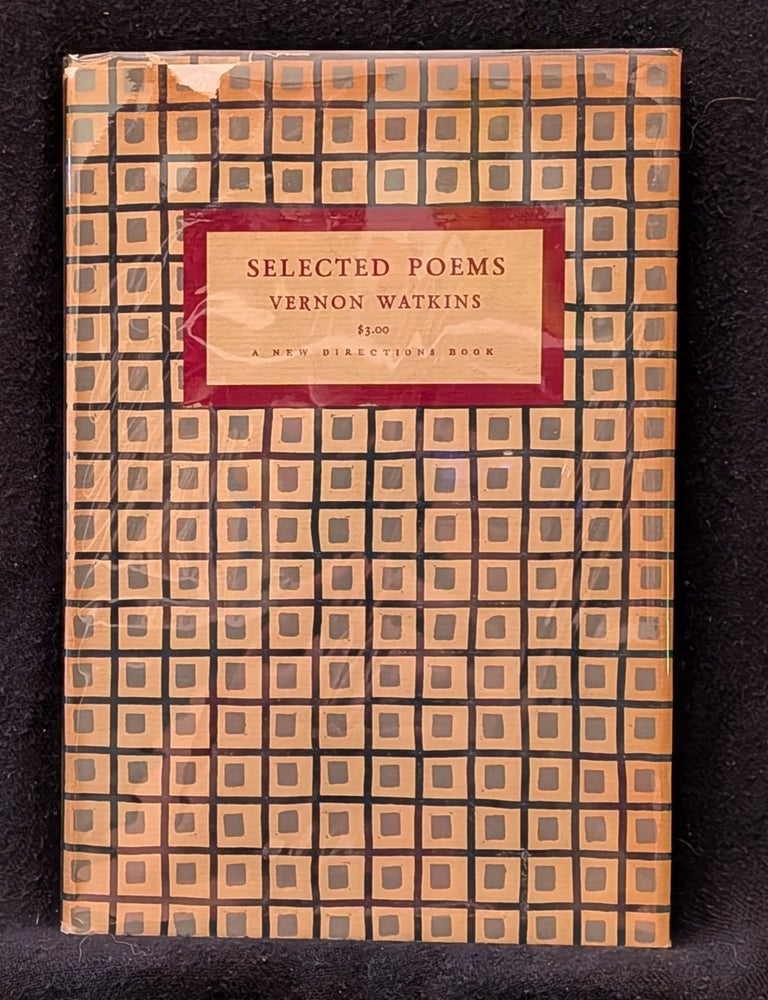 Item #4318 Selected Poems. Vernon Watkins.