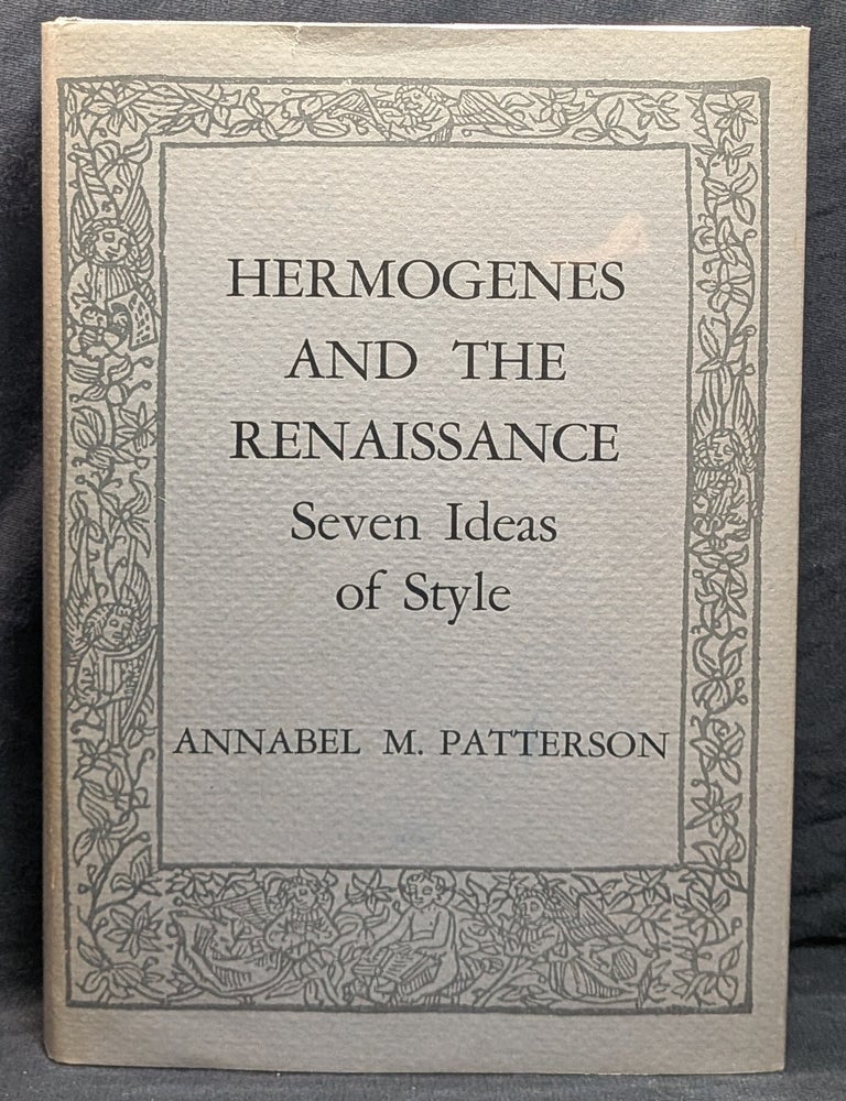 Item #5796 Hermogenes and the Renaissance. A M. Patterson.